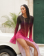 HAVANNA VESTIDO TUBO CON ABERTURA BEGONIQUE