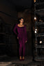 SOFY TUTA BURGUNDY