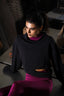 MEGAN BLACK WIDE SLEEVE SWEATER