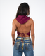CAROL TOP RIBBED BURGUNDY