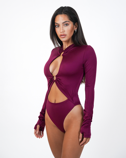 GINGER BODY RINGS BURGUNDY