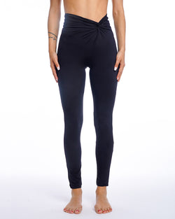 HALCYON LEGGINGS ENTRELACEMENT NEGRO