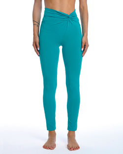 HALCYON LEGGINGS INTRECCIO AZUL PETRÓLEO