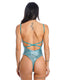 HALLOWED ENTERO LENTEJUELAS TEAL OSCURO