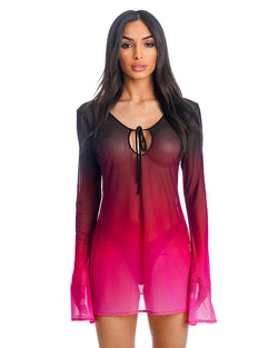 HARMATTAN MINIVESTIDO BEGONIQUE
