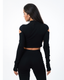 JENNIFER TOP OBLO' BLACK