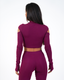 JENNIFER TOP OBLO' BURGUNDY