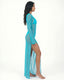 KAREN VESTIDO CIANO