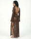 LORY VESTIDO RAJAS COFFEE