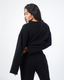 MEGAN BLACK WIDE SLEEVE SWEATER