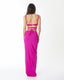 WALESKA LONGUETTE FRUNCIDO FUCSIA