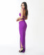 WALESKA LONGUETTE CON VOLANTE VIOLETA