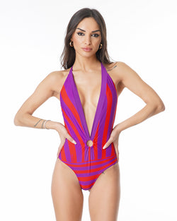 WAMIL ENTERO ESCOTADO ROJO VIOLETA