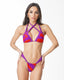 WANIA BIKINI ENTRECRUZADO VIOLETA ROJO