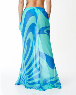 WASIMA GONNA SIRENA AZUL TIFFANY