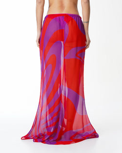 WASIMA GONNA SIRENA VIOLETA ROJO