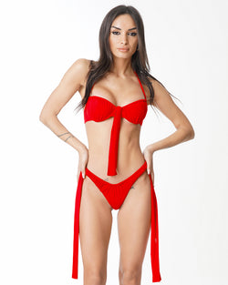 WAYLLA SUJETADOR CON ARO ROJO