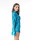 BLUSA DE LENTEJUELAS AZUL ELÉCTRICO TIFFANY