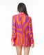 BLUSA PAILLETTES FUCSIA NARANJA