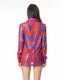 WILLA CAMISA LENTEJUELAS VIOLETA ROJO