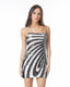 WIN MINIVESTIDO LENTEJUELAS NEGRO BLANCO