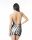 WIN MINIVESTIDO LENTEJUELAS NEGRO BLANCO