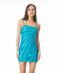 GANADOR MINIVESTIDO LENTEJUELAS AZUL ELÉCTRICO TIFFANY