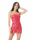 GANAR MINIVESTIDO LENTEJUELAS FUCSIA NARANJA