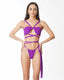 WINONA SUJETADOR BANDEAU CRUZADO VIOLETA