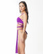 WINONA SUJETADOR BANDEAU CRUZADO VIOLETA