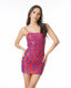 GANAR MINIVESTIDO LENTEJUELAS VIOLETA ROJO