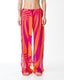 WRENNA PANTALÓN CON CORDÓN FUCSIA NARANJA
