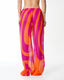 WRENNA PANTALÓN CON CORDÓN FUCSIA NARANJA